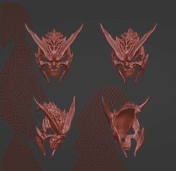 General Shao Mask MK1 3d model