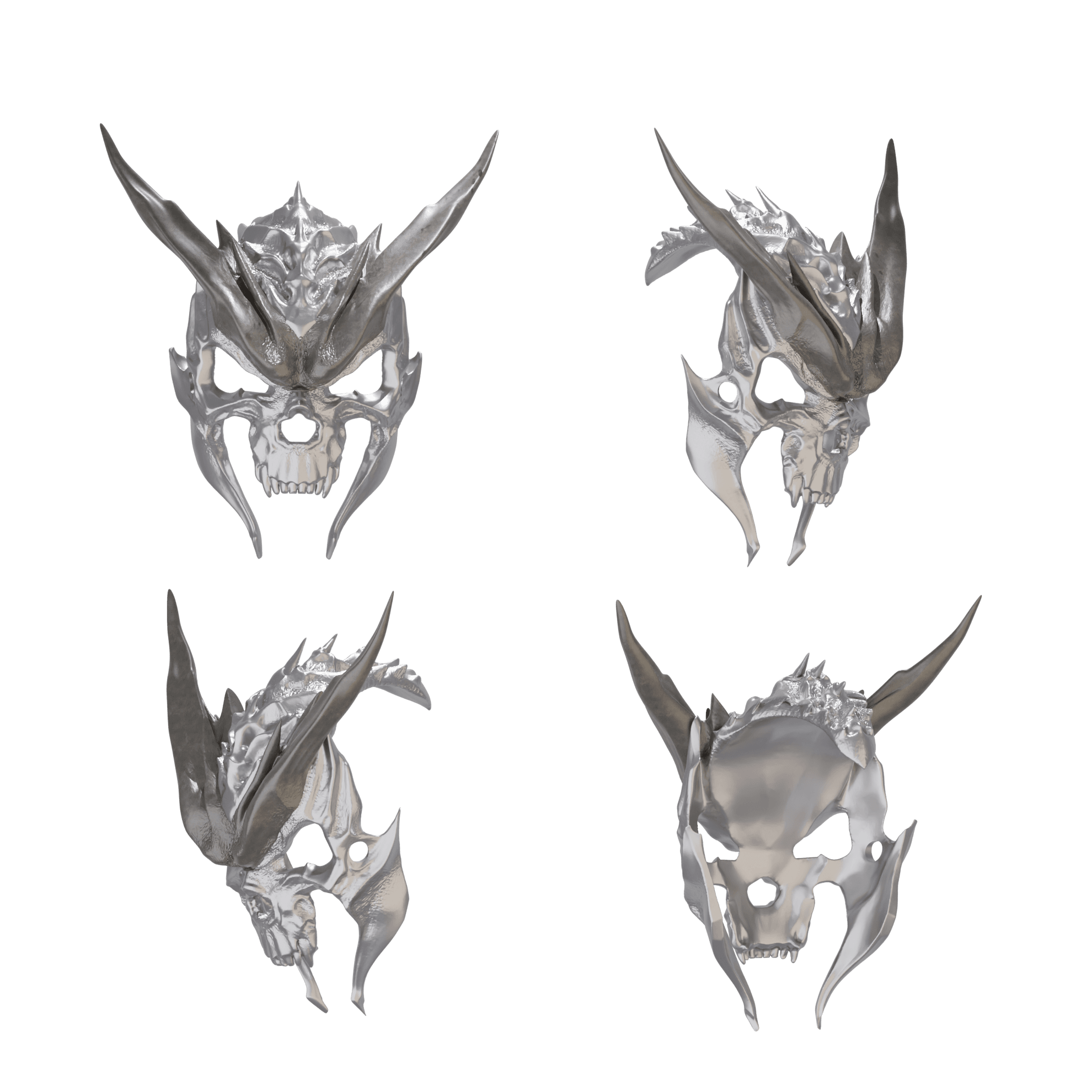 General Shao Mask MK1 3d model
