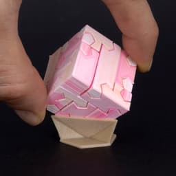 Tsugite Cube 3x3 Puzzle (Version B) 3d model
