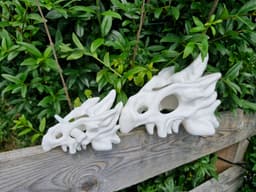 Dragon skull Decor & Hair pin (Personal use) 3d model