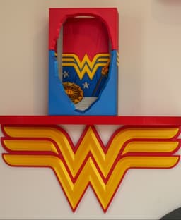 Shelf Wonder Woman 3d model