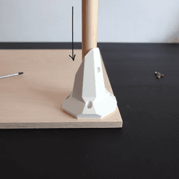Side table 3d model