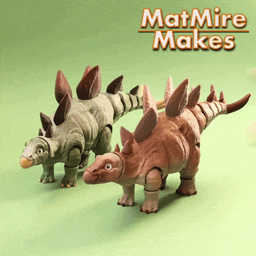 Stegosaurus - Articulated Figure 3d model