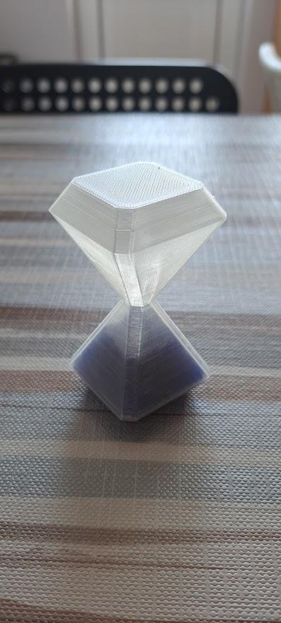 Hourglass Fidget Toy 3d model