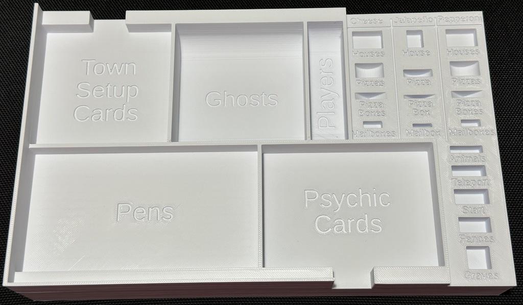 Psychic Pizza Deliverers go to the Ghost Town game insert 3d model