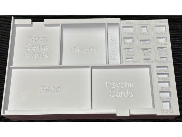 Psychic Pizza Deliverers go to the Ghost Town game insert 3d model