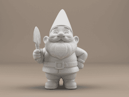 Garden Gnomes Collection – 5 Chubby Gnome STL Pack for 3D Printing 3d model