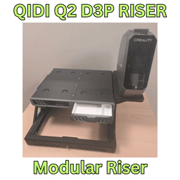Qidi Q2 D3P Riser 3d model