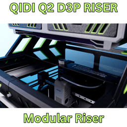 Qidi Q2 D3P Riser 3d model