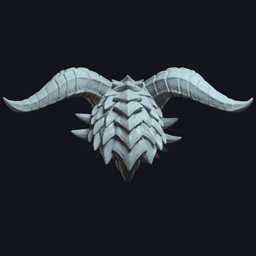 Dragon v3 Action Figure Head 3d model