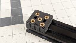 5MM Bore - ExtrudAlign(tm) - No Bushing 3d model