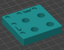 5MM Bore - ExtrudAlign(tm) - No Bushing 3d model