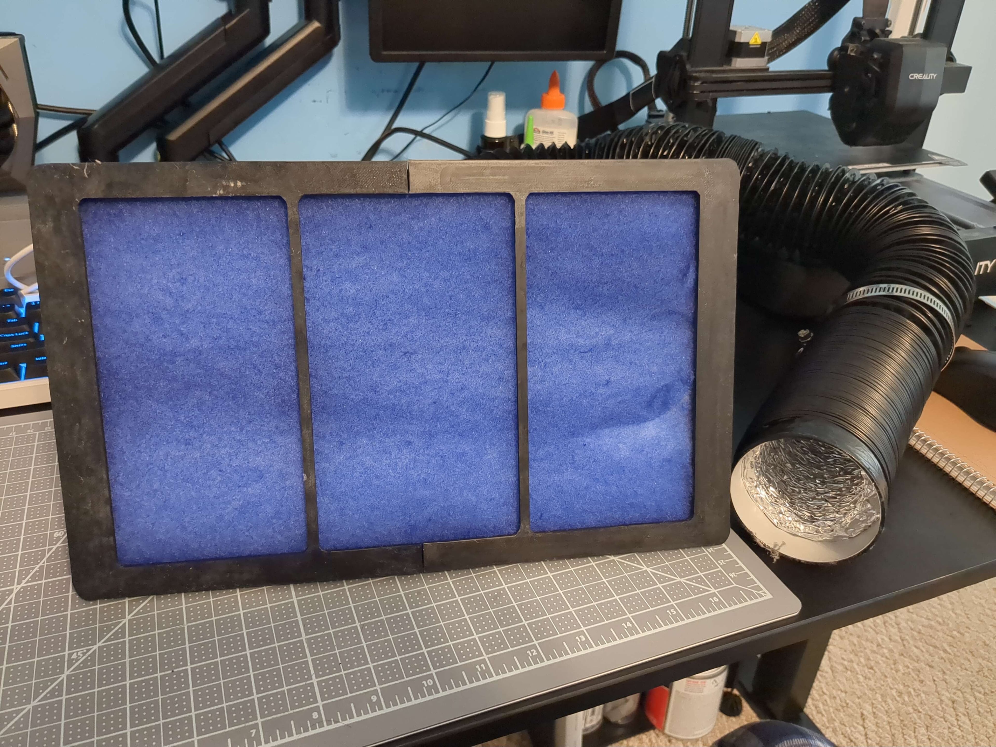 Airbrush Booth Vent 3d model