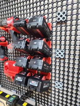 Multiboard M18 Milwaukee Battery Holder 3d model