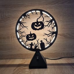 Ring LED Lamp - Set 9 - 10 interchangeable faces 3d model