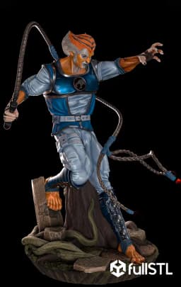 Tygra Bolo Whip Thundercats Epic STL 3D Files 3d model