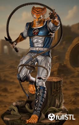 Tygra Bolo Whip Thundercats Epic STL 3D Files 3d model