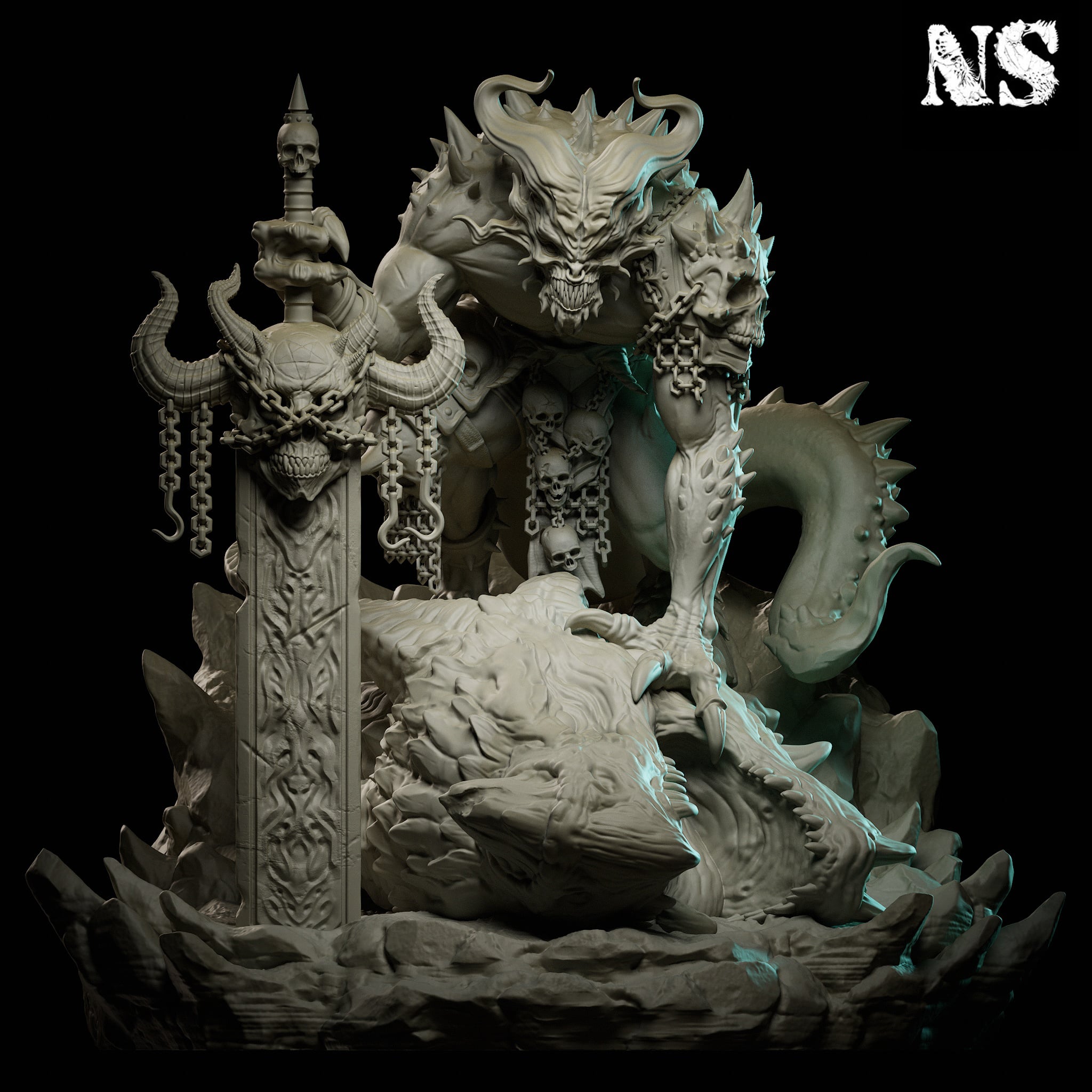 Dorgaath The Dragon Hunter 3d model