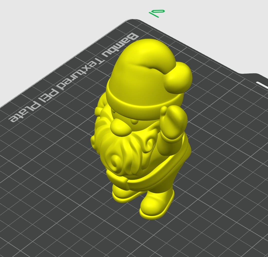 Stylized Santa 3d model