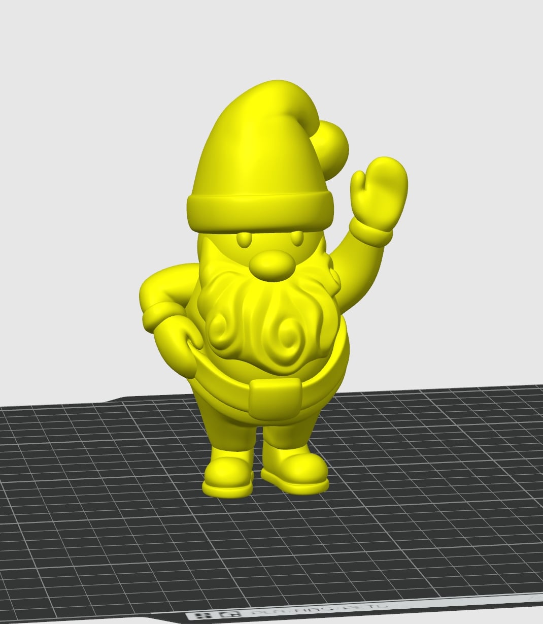 Stylized Santa 3d model