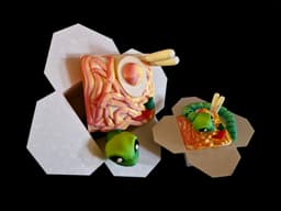 Noodles the Snake with Noodle box *Commercial Version* 3d model
