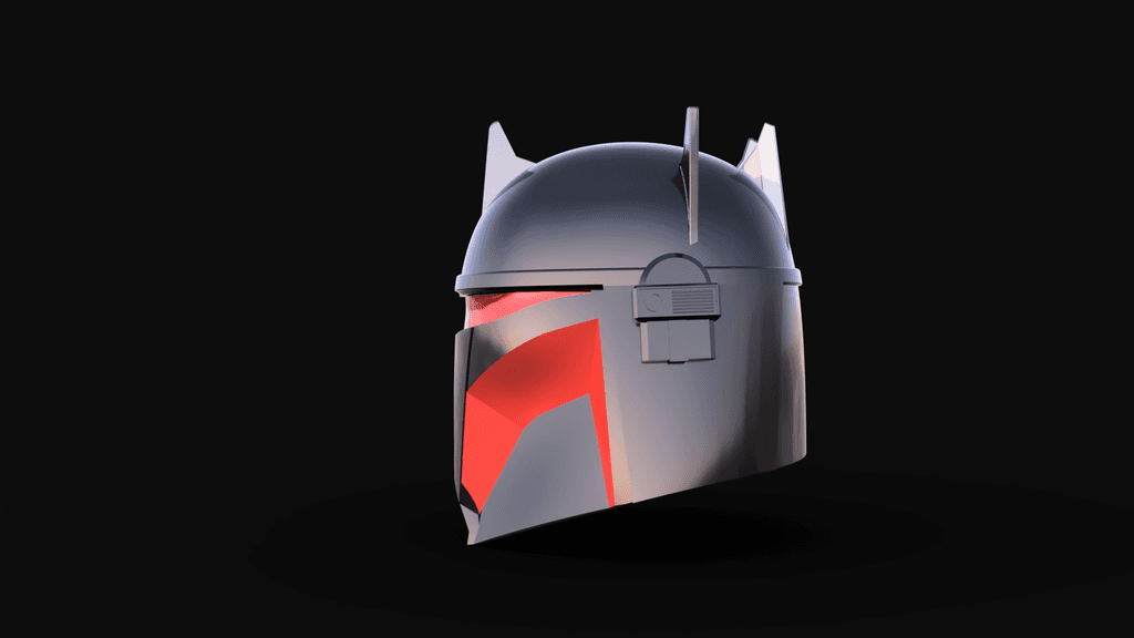 Moff Gideon Mandalorian Helmet 3d model