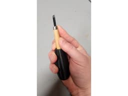 Mini Wood Carving Chisel Ergonomic Grip Handle And Stand 3d model