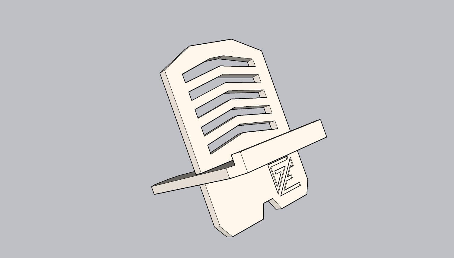 Stand for smartphone.stl 3d model