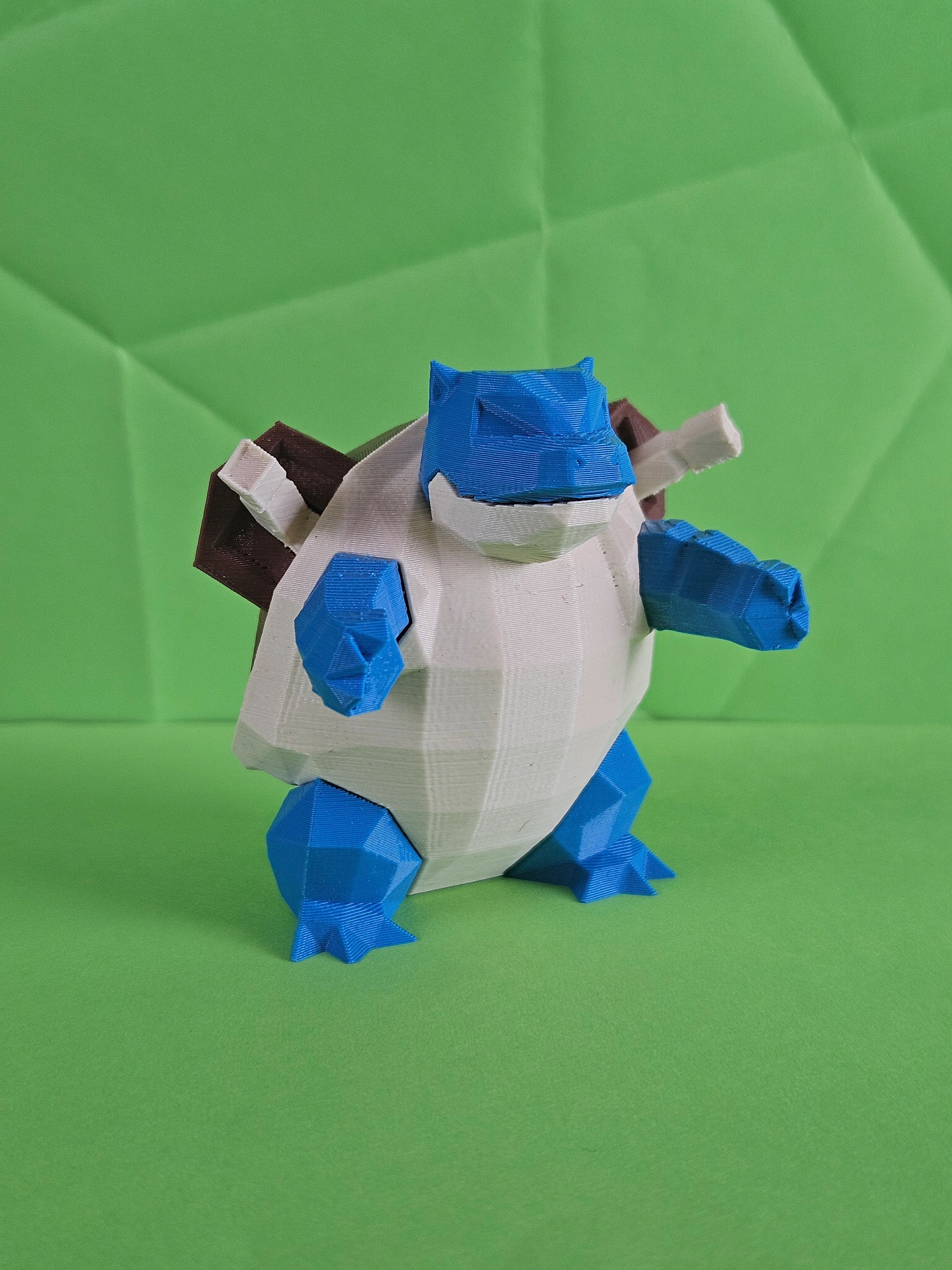 Blastoise Low Poly Pokemon 3d model