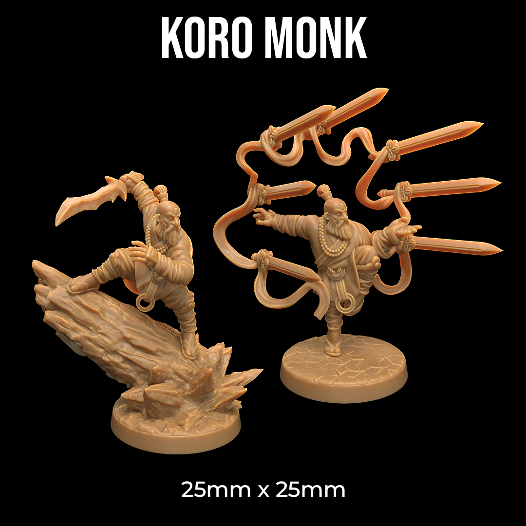 Koro Monk 3d model