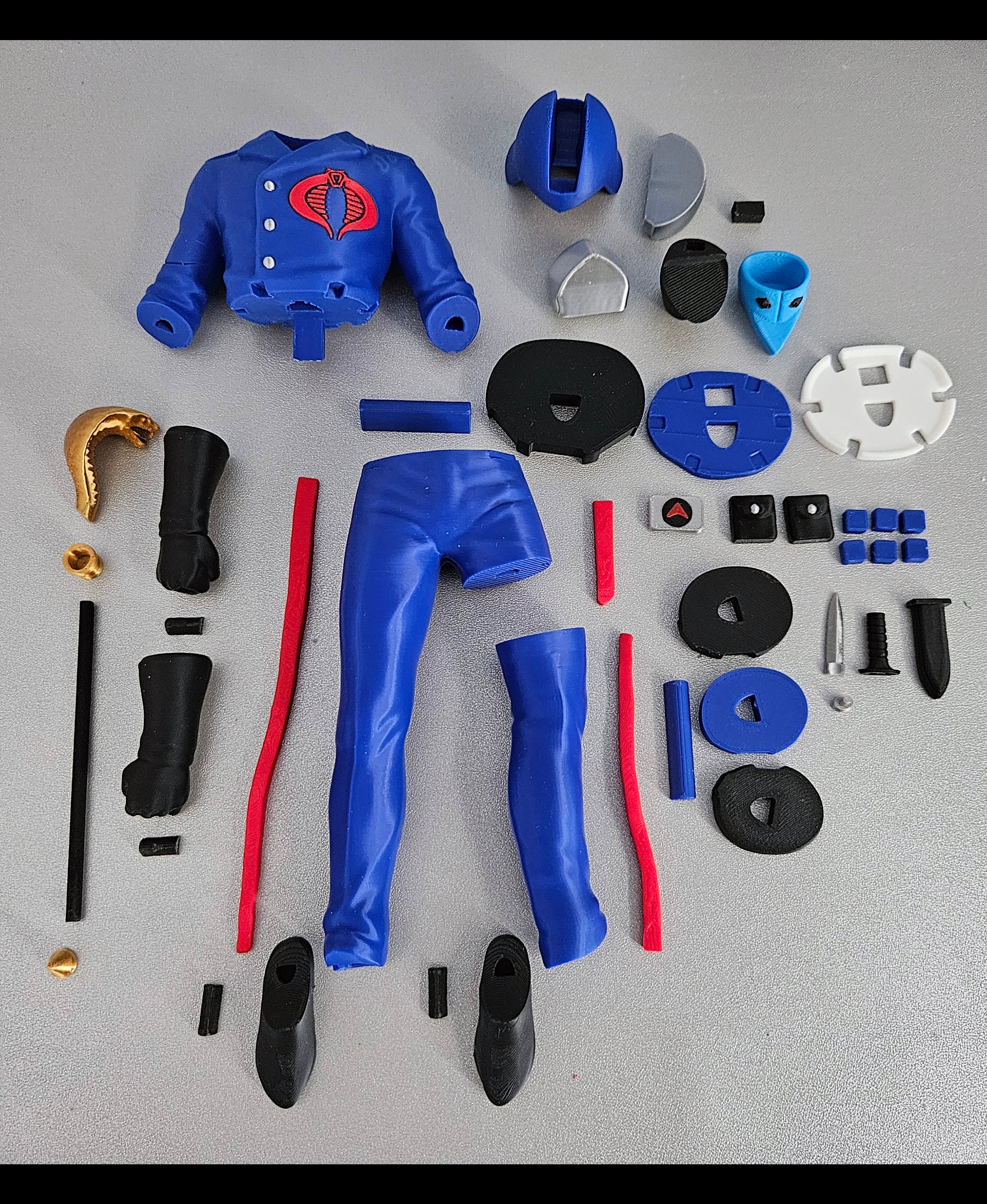 Cobra Commander (G.I. Joe) 3d model