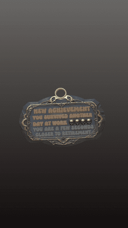 Free The Work-Life Rear-View Reminder.stl 3d model