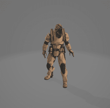 Halo_Soldier_Animted.glb 3d model