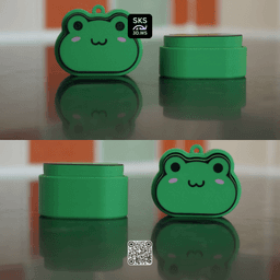Frog Mechanical Keycap Clicker 3d model