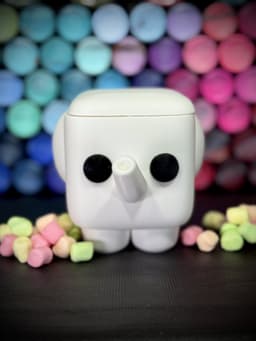 Marshmallow-phant Box 3d model