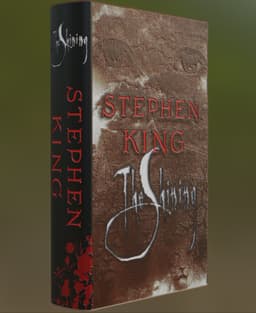 The Shining - Book Litho 3d model