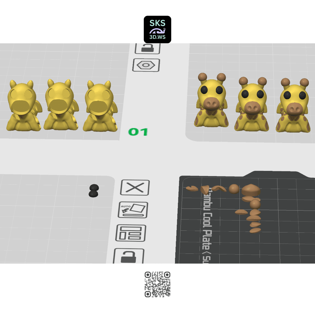 Strong Joint Giraffe 3d model