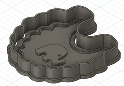 Baby Bib Cookie Cutter.stl 3d model