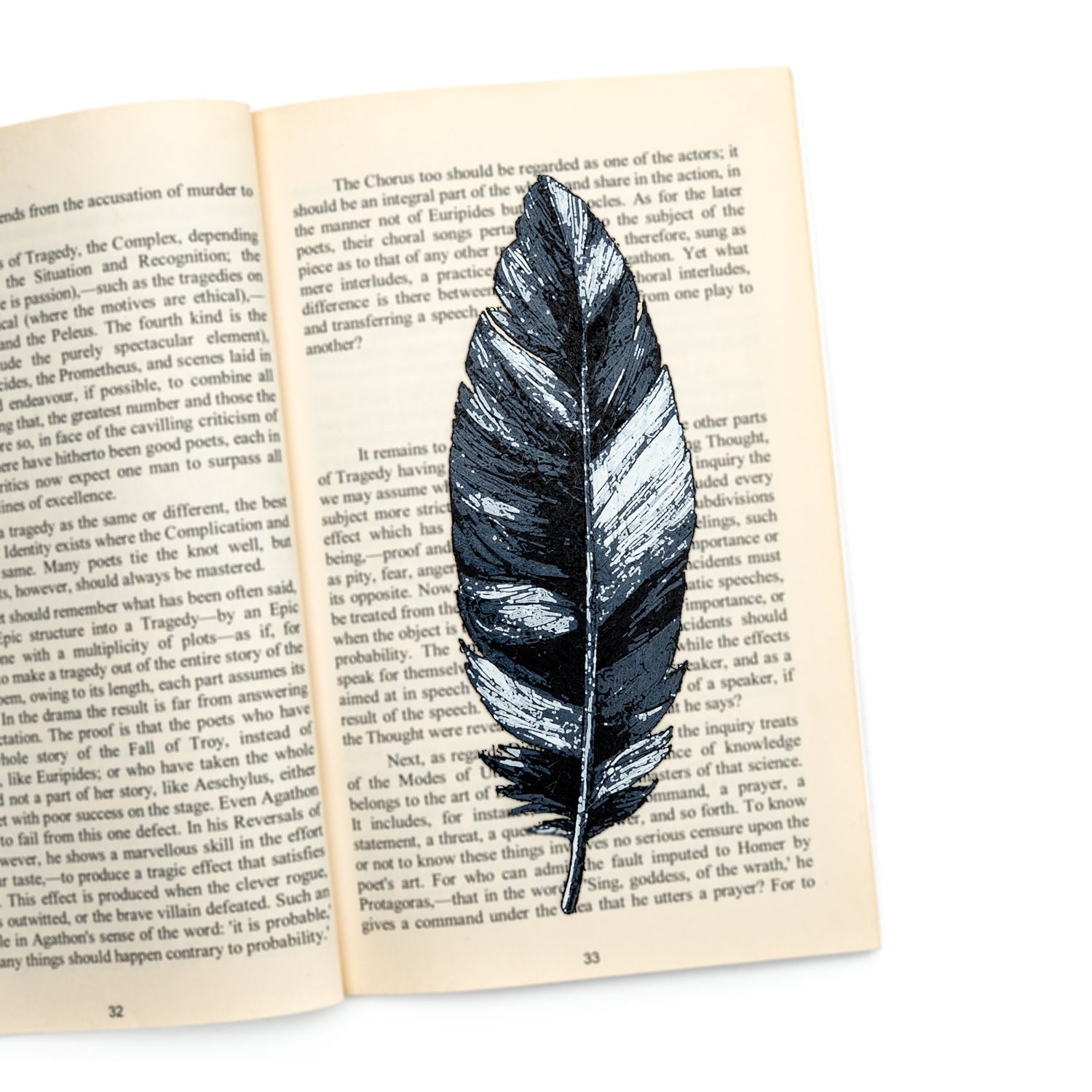 Feather Bookmarks 3d model