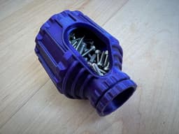 Mini Planetary Compartment Container 3d model