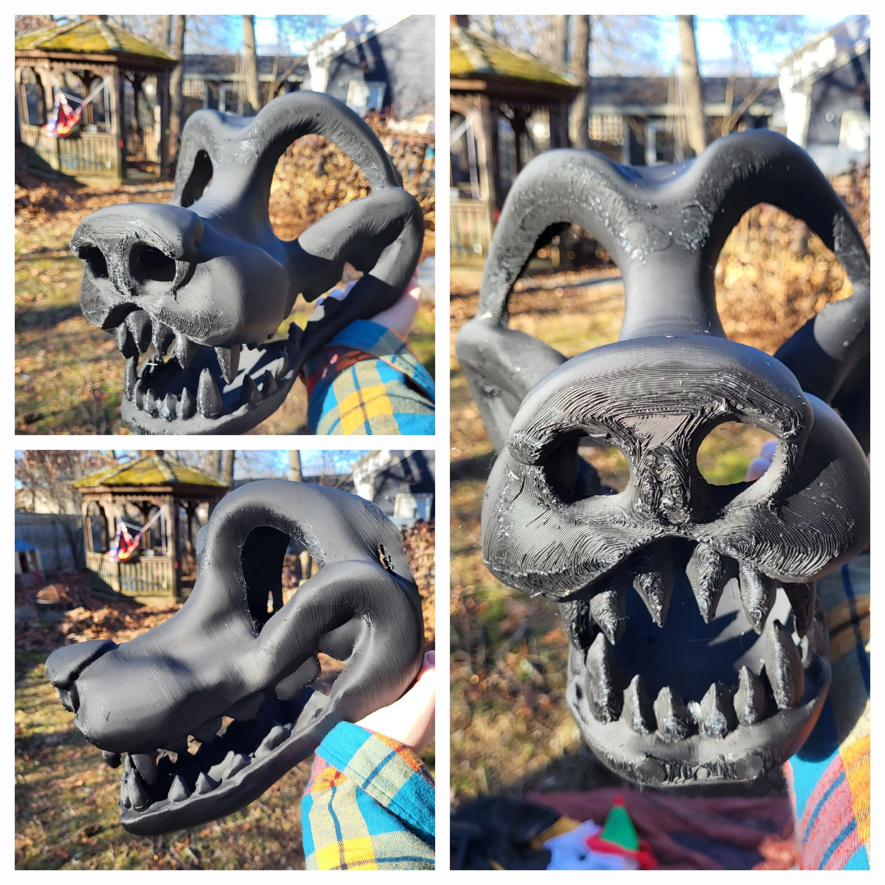 Toony fursuit head base (sharp tooth) 3d model