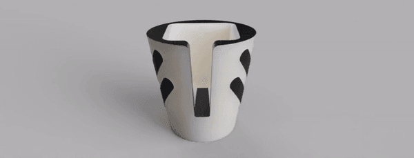 Barco ClickShare Case no stripes v1.step 3d model