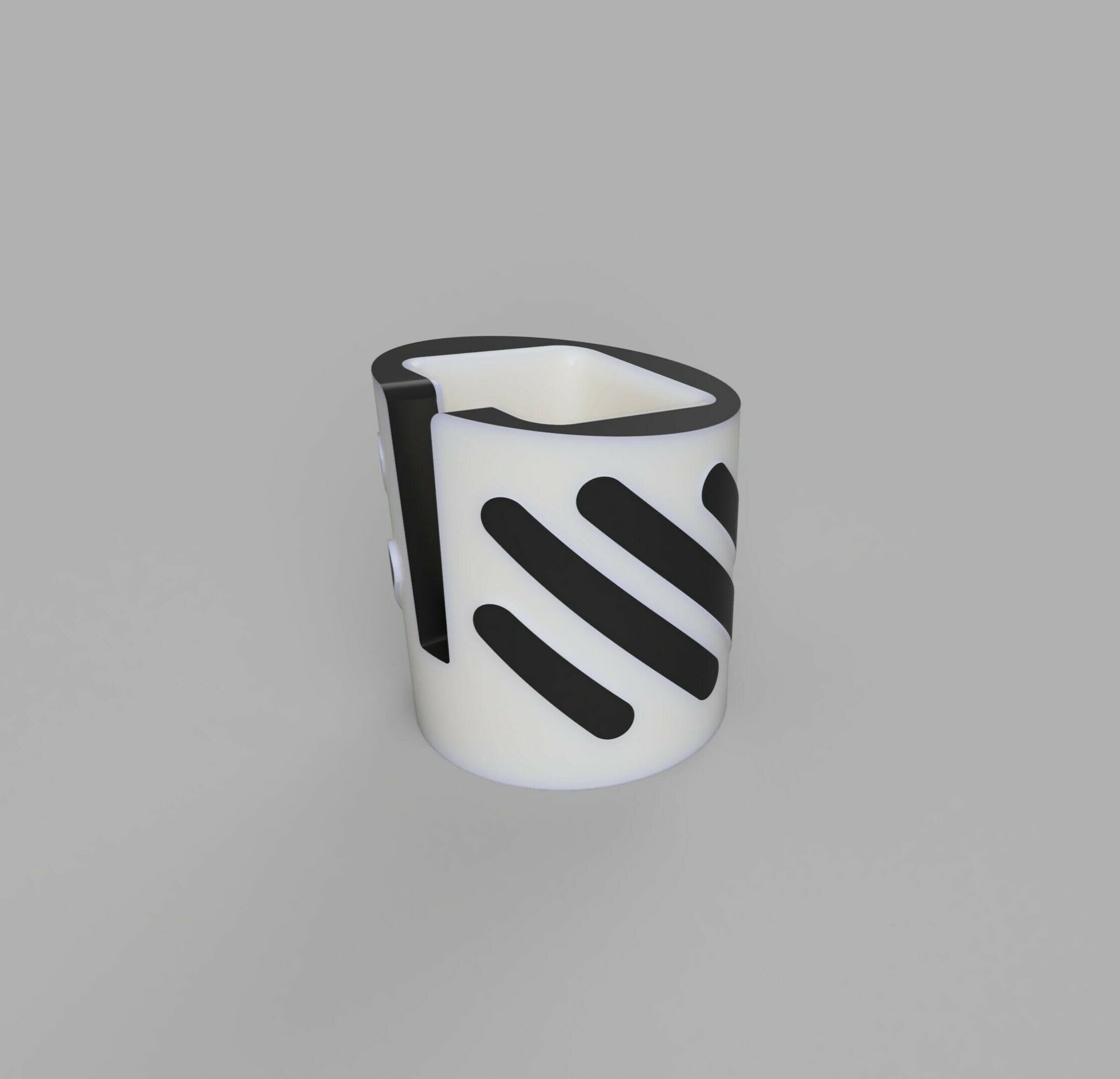 Barco ClickShare Case no stripes v1.step 3d model