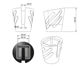 Barco ClickShare Case no stripes v1.step 3d model