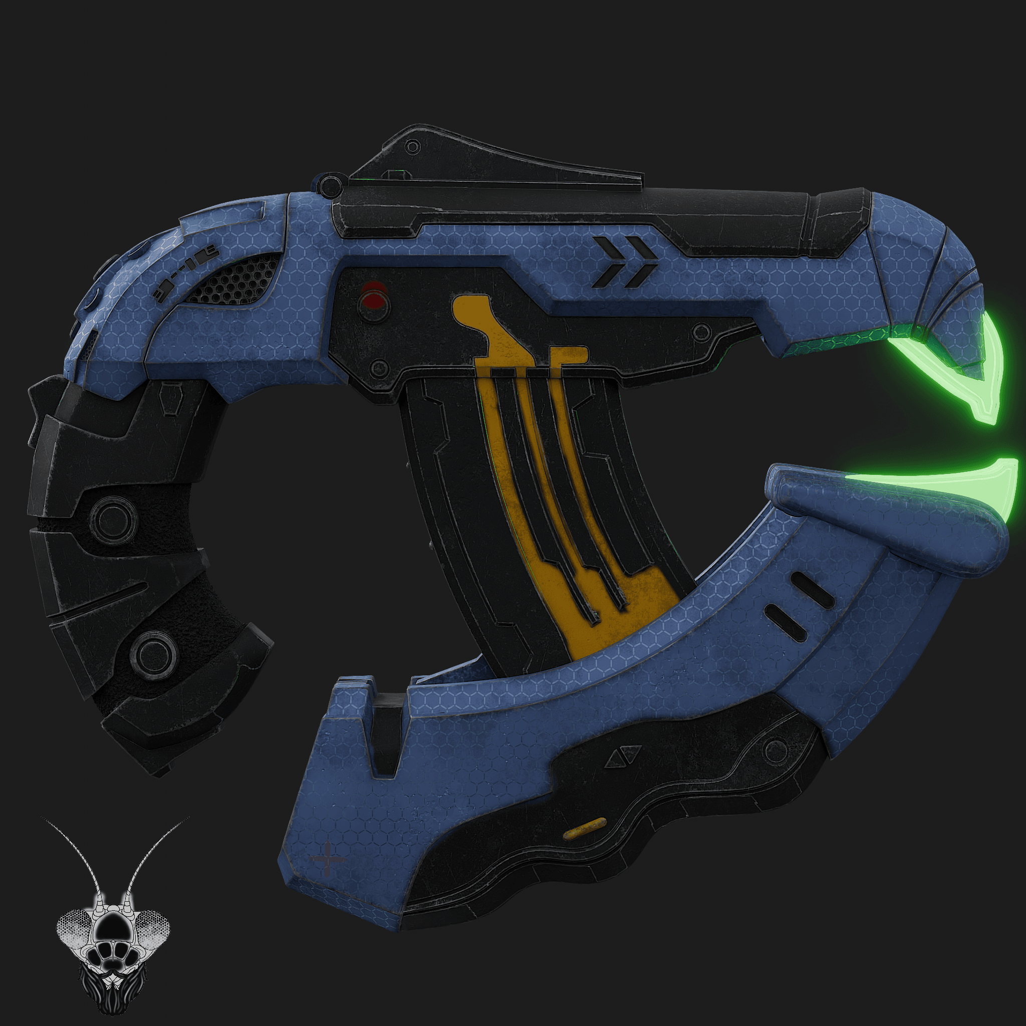 Halo: Reach Plasma Pistol 3d model
