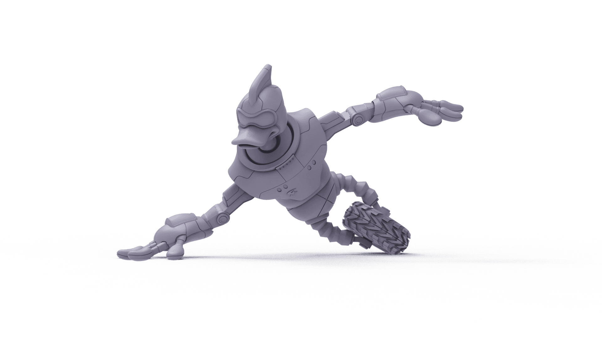 Gizmo Duck 3d model