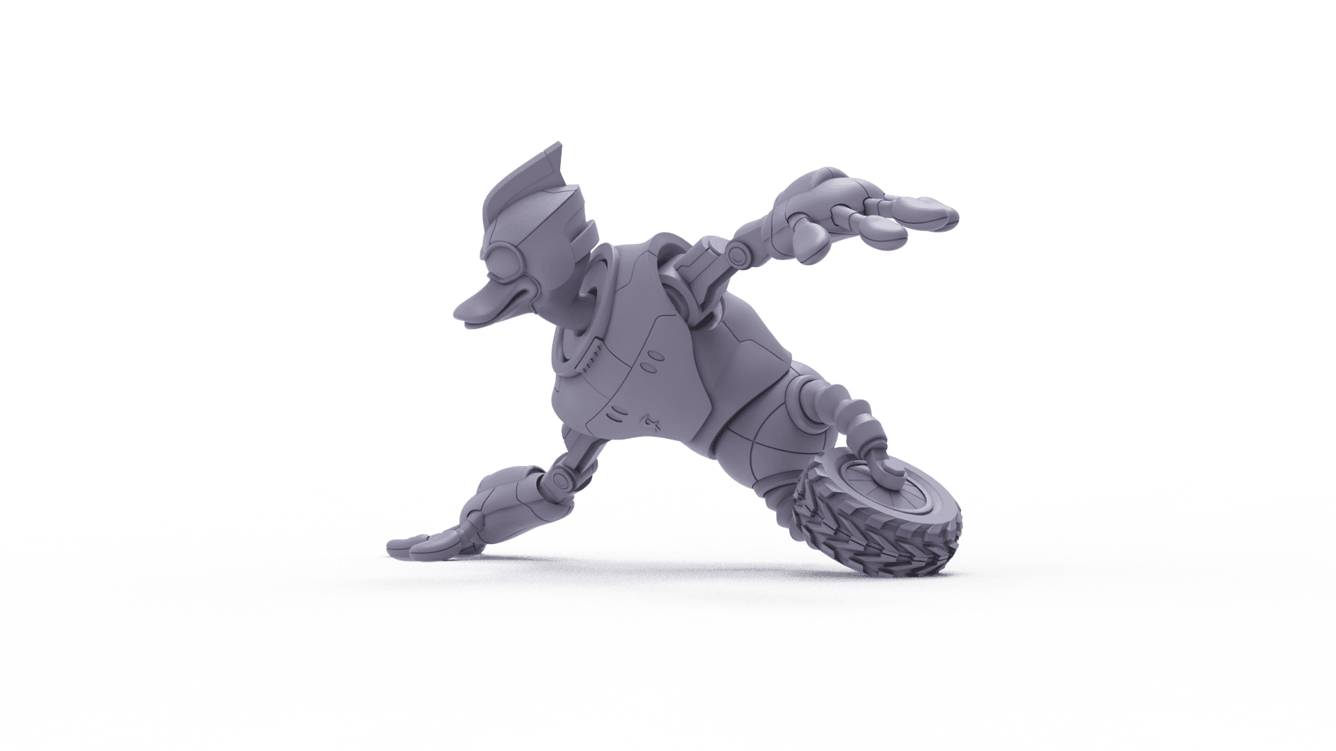 Gizmo Duck 3d model