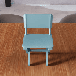 Folding Chair - Modern Furniture Series 3d model