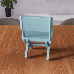 Folding Chair - Modern Furniture Series 3d model