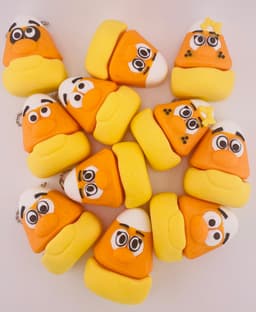 Candy Corn Mini Flexi & Key Chain Set 3d model